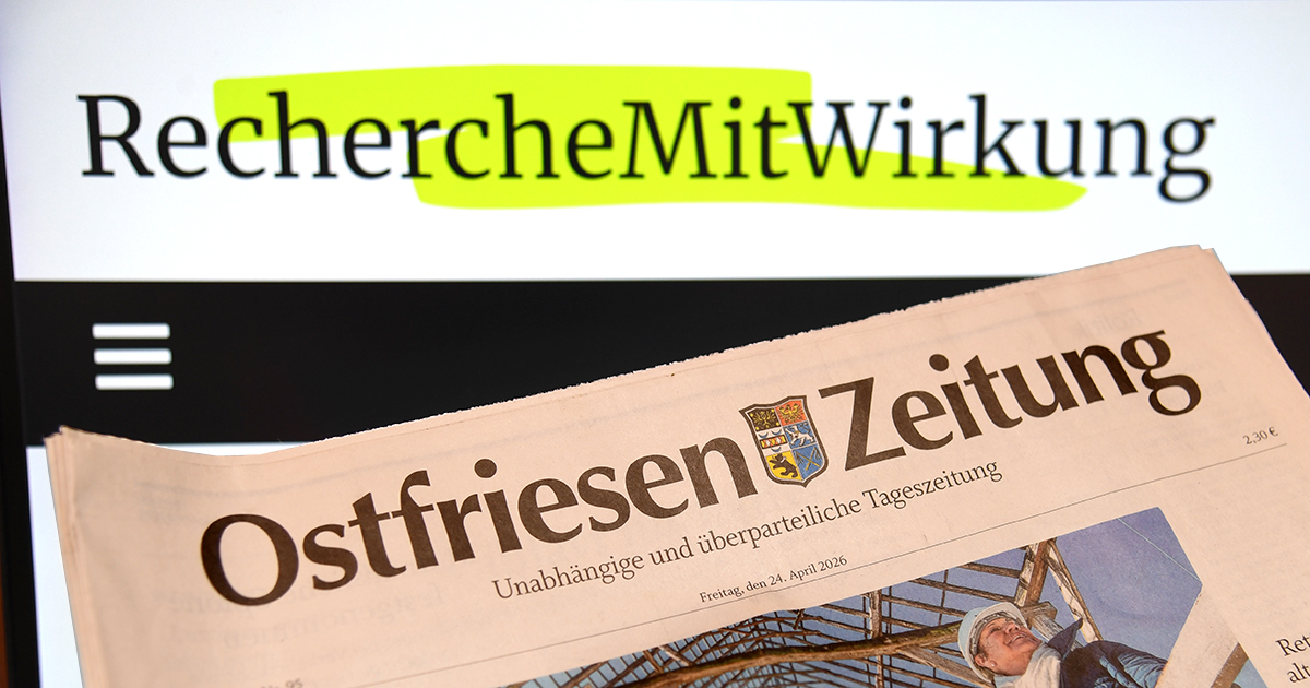 RechercheMitWirkung – früher in der Ostfriesen-Zeitung und anderswo, jetzt auf einem eigenständigen Internetportal, das perspektivisch zu einer Leser-Journalisten-Genossenschaft ausgebaut werden könnte. Foto: Recherche-Mit-Wirkung.de